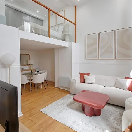 Rare Gem Maisonette 10 Min Champs Elysees Apartmán Paříž